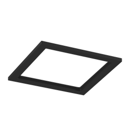Рамка квадрат для COMBO 3, черная SWG