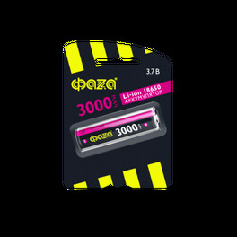 Батарейка литиевая акк. ФАZА 18650 3000мАч BL-1 - 1шт.