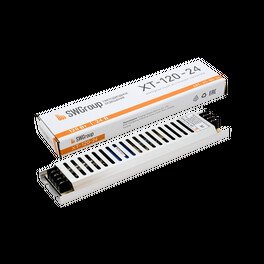 Блок питания ультратонкий в мет.ком корпусе, IP20, 120W, 24V SWG
