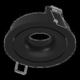 Корпус светильника встраиваемый круг поворотный COMBO 1, Черный, IP20 круглый SWG