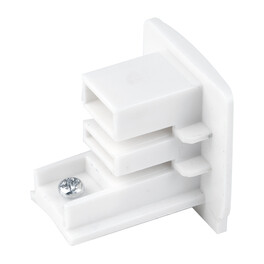 Заглушка для трехфазного шинопровода (белая) TRB-1-3-WH Elektrostandard (распродажа)