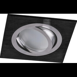Светильник встраиваемый квадрат DL2801 MR16 50W черный Feron