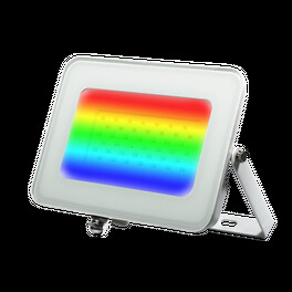 Прожектор светодиодный PFL- 30W RGB WH IP65 Jazzway