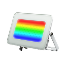 Прожектор светодиодный PFL- 30W RGB WH IP65 Jazzway