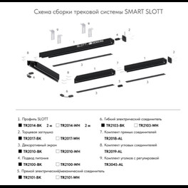 Прямой соединитель SMART ONE TR2101-BK Denkirs