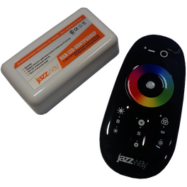 Контроллер RGB PRC-4000HF BL (черный) 12/24V 216/432 Вт Jazzway