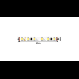 Лента светодиодная стандарт 3528 120 LED/м, 9,6Вт/м 24В IP20 5мм Цвет: Нейтральный белый (1метр) SWG