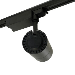 Светодиодный светильник AL103 трековый однофазный на шинопровод 40W 4000K, 35 градусов, черный Feron