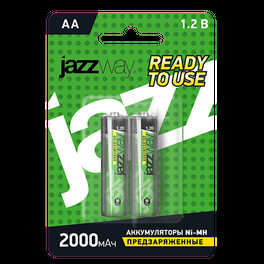 Батарейка акк. JAZZway AA 2000мАч предзаряженные BL-2 - 1шт.