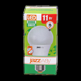 Лампа светодиодная PLED-ECO-A60 11w E27 4000K 880Lm 220V/50Hz Jazzway