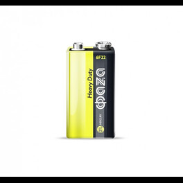 Батарейка солевая 6F22 ФАZА Heavy Duty Shrink-1 - 1 штука