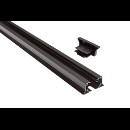 Шинопровод (трек) черный 1,5м. SWG (распродажа)