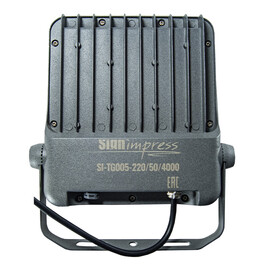 Прожектор светодиодный TG005 220В 50Вт 4000К 96д 90гр IP66 SignImpress