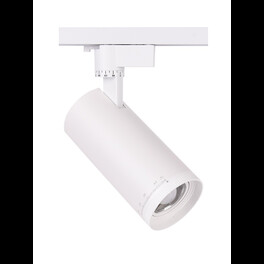 Трековый светильник PTR  0728 ZOOM 28w 3000K 15-60° WH (белый) IP40 Jazzway