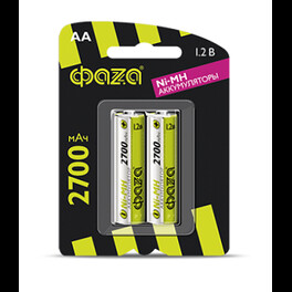 Батарейка акк.ФАZА AA 2700мАч BL-2 - 1шт.