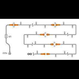 Гирлянда светодиодная 