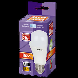 Лампа светодиодная PLED- SP A65 20w 5000K E27 230/50 Jazzway
