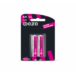 Батарейка щелочная LR 6 ФАZА Super Alkaline BL-2 - 1шт.