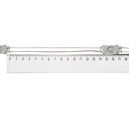 Модуль светодиодный 1 SMD 2835 0,36Вт 65Лм 6500-7000К (с линзой 175) - 1шт. SignImpress