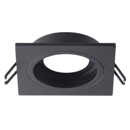 Светильник встраиваемый поворотный GU5.3 (MR16) квадрат 010109 Чёрный SignImpress