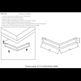Светильник трековый магнитный Crystal Lux CLT 0.33 008 20W BL 4000K