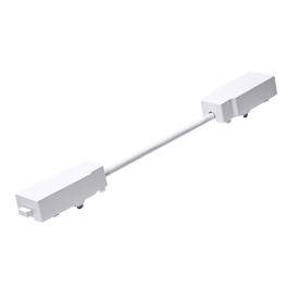Коннектор питания 16см для соединения шинопровода однофазного магнитного Ultra Белый SignImpress