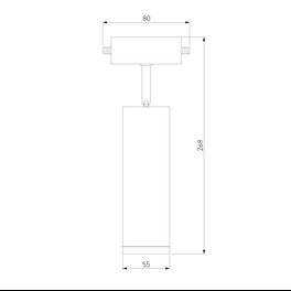 Светильник трековый Oskar Белый 10W 4200K (LTB28) Elektrostandard