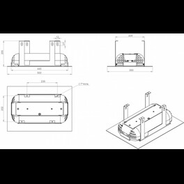 Светильник светодиодный ДВУ 07-78-850-Д110 (78 Вт, 9553 Лм, 7,3 кг) Ферекс