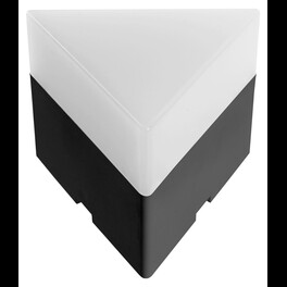 Светильник светодиодный AL4023 IP20 3W 6500К, пластик, черный 70*70*55мм Feron