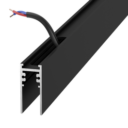 Трек магнитный накладной с проводами серии SY MINI, 48В, W Черный SY-mini-TR-001577-48-2.5 SWG