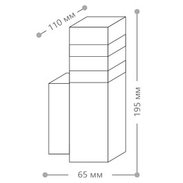 Светильник садово-парковый с клеммой в комплекте, 230V E27, DH0806, черный Feron