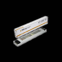 Блок питания ультратонкий в мет.ком корпусе, IP20, 200W, 12V SWG