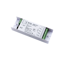 Приемник-контроллер универсальный увеличенной мощности RX-GR для светодиодных лент RGB, RGB+W, M SWG