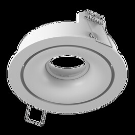 Корпус светильника встраиваемый круг поворотный COMBO 1, Белый, IP20 круглый SWG
