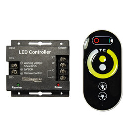 Контроллер с пультом управления сенсорным Mix 12/24В 144/288Вт Чёрный SignImpress