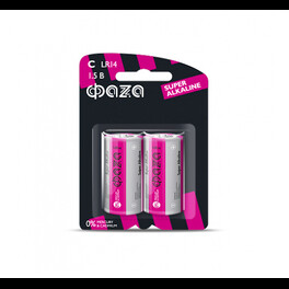 Батарейка щелочная LR14 ФАZА Super Alkaline BL-2 - 1шт.