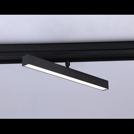 Светильник светодиодный трековый для шинопровода Magnetic GL4201 BK черный IP20 12W 4200K 48V Ambrel