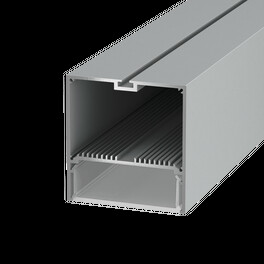Профиль подвесной/накладной алюминиевый LS.7477 (2.5м) SWG