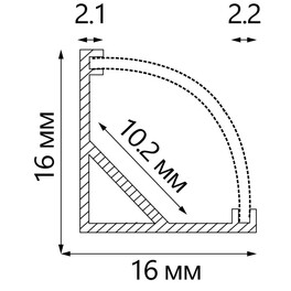 Профиль алюминиевый 
