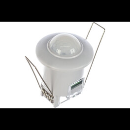 Датчик движения и освещенности 500W 6m 360° белый, SEN50, Feron