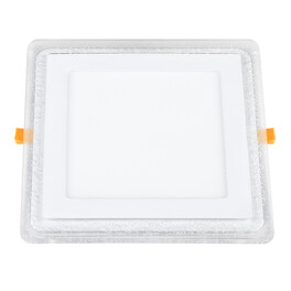 Светильник встраиваемый с подсветкой квадрат DLS024 18W 4200K Elektrostandard (распродажа)
