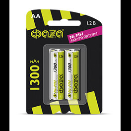Батарейка акк. ФАZА AA 1300мАч BL-2 - 1шт.