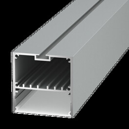 Профиль накладной алюминиевый PS50, 2,5м, 4 заглушки SWG