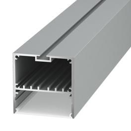 Профиль накладной алюминиевый PS50, 2,5м, 4 заглушки SWG