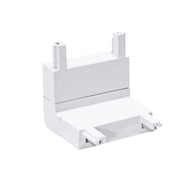 Коннектор угловой 90гр к шинопроводу однофазному магнитному Thin Белый SignImpress
