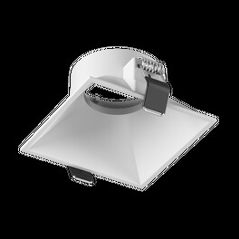 Корпус светильника встраиваемый квадрат COMBO 3, белый, IP20 SWG