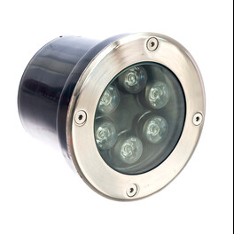 Светильник тротуарный, 6LED теплый белый, 6W, 120*H90mm, IP 67, SP4112 Feron
