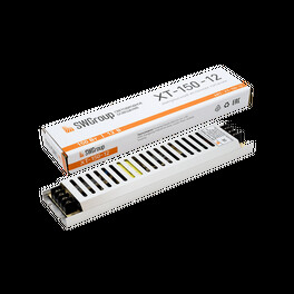 Блок питания ультратонкий в мет.ком корпусе, IP20, 150W, 12V SWG
