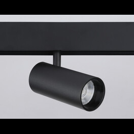 Светильник светодиодный трековый для шинопровода Magnetic GL3833 BK черный IP20 15W 4200K 48V 24° A 