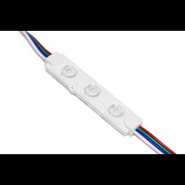 Модуль светодиодный 3 SMD 5050 0,72Вт RGB (c линзой 160) 3M - 1шт. SignImpress